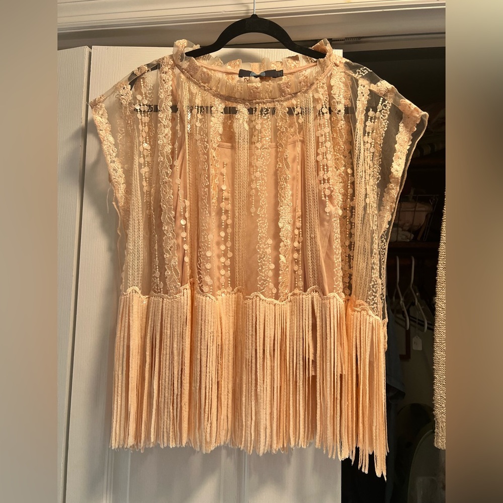 Eva Franco sequin top